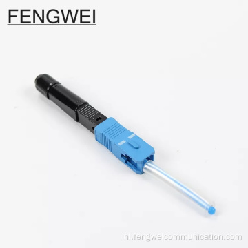 Hot smelt type glasvezel snelle connector